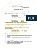 COSTOS ESTIMADOS Ejercicio de Clase No. 2 El Correlón