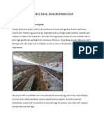 Project Title: Poultry Production 1.1 Background/ Project Description