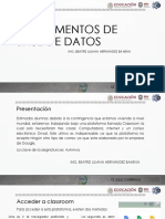 Fundamentos de Base de Datos: Ing. Beatriz Liliana Hernández Bahena
