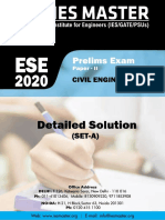Civil Engineering Detailed Solution Set A PDF