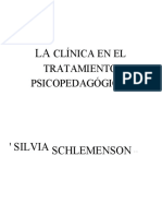 La Clinica en El Tratamiento Psicopedagogico Cap.3