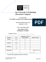 FCL10002 Final Exam Revision for Semester 2, 2019