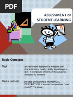 Assessment Student Learning