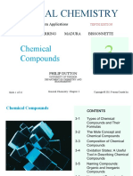 General Chemistry: Chemical Compounds