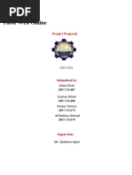 Tutor Web Online: Project Proposal