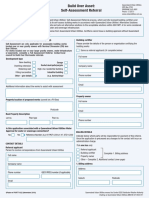 Build Over Asset SelfAssessment Referral