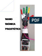 Mano Biónica Prostética - Formulación Del Proyecto PDF