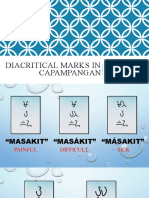 Diacritical Marks in Capampangan: By: Ian Manalo Salenga