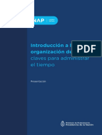 Introducción A La Organización Del Trabajo Claves para Administrar El Tiempo (Conflicto de Codificación Unicode)