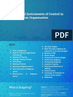 Traditional Instruments of Control in An Organisation PDF