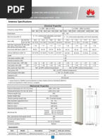 ATR4518R6v06: Antenna Specifications | PDF | Wireless | Telecommunications
