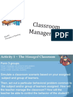 07 Classroom Management