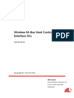 Wireless M-Bus Host Controller Interface DLL: Specification