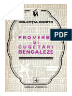 Proverbe Si Cugetari Bengaleze PDF