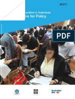 Tertiary Education in Indonesia Directio PDF