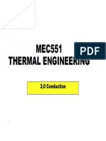 MEC551 CH2 Conduction - 2020 PDF