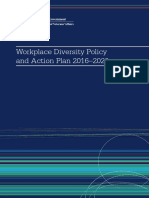 Workplace Diversity Policy and Action Plan 2016-2020