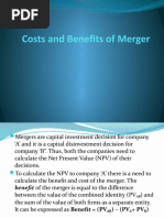 5 Costs and Benefits of Merger