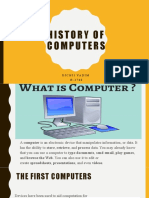 History of Computers