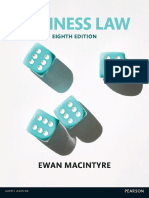 Business Law by Ewan Macintyre Book PDF