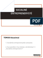 Skaidrės - SOCIALINĖ ENTREPRENERYSTĖ