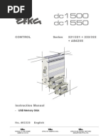 dc1500 dc1550: Control Series 221/321 + 222/322 + AB425S