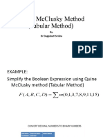 Quine McClusky Method