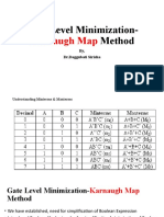 Gate Level Minimization-Method: Karnaugh Map