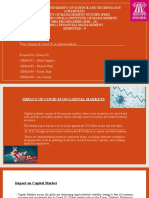 Topic: Impact of Covid 19 On Capital Markets