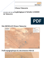 Site ABOWind-ElKhaoui-Tataouine - Evaluation Géologique Et Géotechnique Préliminaire