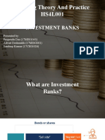 Banking Theory and Practice: Investment Banks