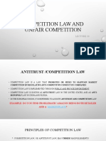 Competition Law and Unfair Practices Explained