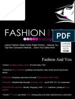 Lakme Fashion Week Online Retail Partner Helping You Tap New Consumer Markets .Grow Your Sales Now!