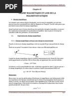 chapitre II -magnetostatique