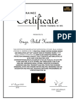 AE0092 Certificate Bilal