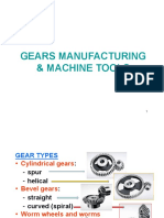 Gears Manufacturing & Machine Tools & Machine Tools