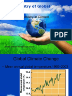 The Chemistry of Global Warming: Chapter 3 Chemistry in Context