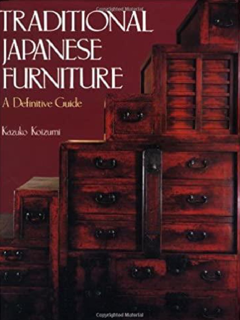 Traditional Japanese Furniture by Kazuko Koizumi PDF | PDF