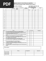 Electrical Safety Inspection Checklist-F | PDF | Equipment | Wire