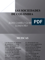 Primeras Sociedades de Colombia