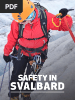 Folder Sysselmannen Svalbard A5 Engelsk