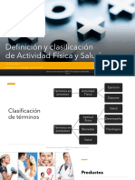 Definición y Clasificación de Actividad Física y Salud PDF