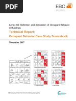 EBC Annex 66 Occupant Behavior Case Study Sourcebook