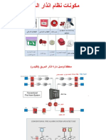 مخطط توصيل دارة انذار الحريق PDF