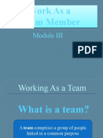 Module 3 - WorkAsTeamMember