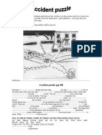 Accident Puzzle Gap Fill: Fill in These Verbs. Some of Them Can Be Used More Than Once