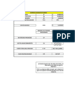 Costos de inventario y pedidos para empresa manufacturera