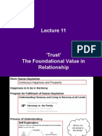 Trust: The Foundation of Relationship
