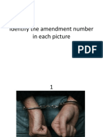 Identify The Amendment Number in Each Picture
