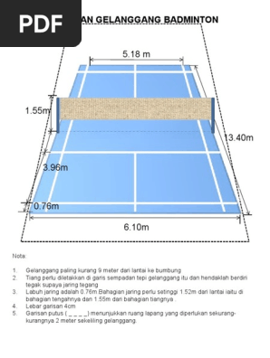 Ukuran Gelanggang Pdf